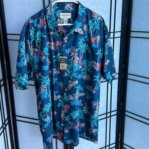 NWT Cooke Street Cotton Hawaiian Aloha Shirt